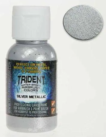 Trident Silver Metallic