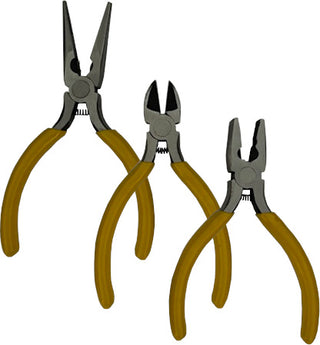 MTA-P3PK125 Hobby Pliers 3 Pack (Standard, Long Nose & Cutting) - 125mm